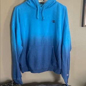 Champion women’s Blue Fade Hoodie